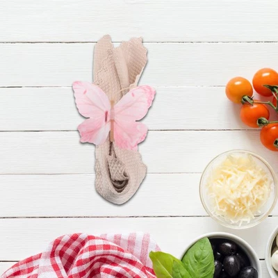  12 Pcs Porta Tovaglioli Natalizi Da Tavola Anelli Tovagliolo Per Cena - Immagine 1 di 4