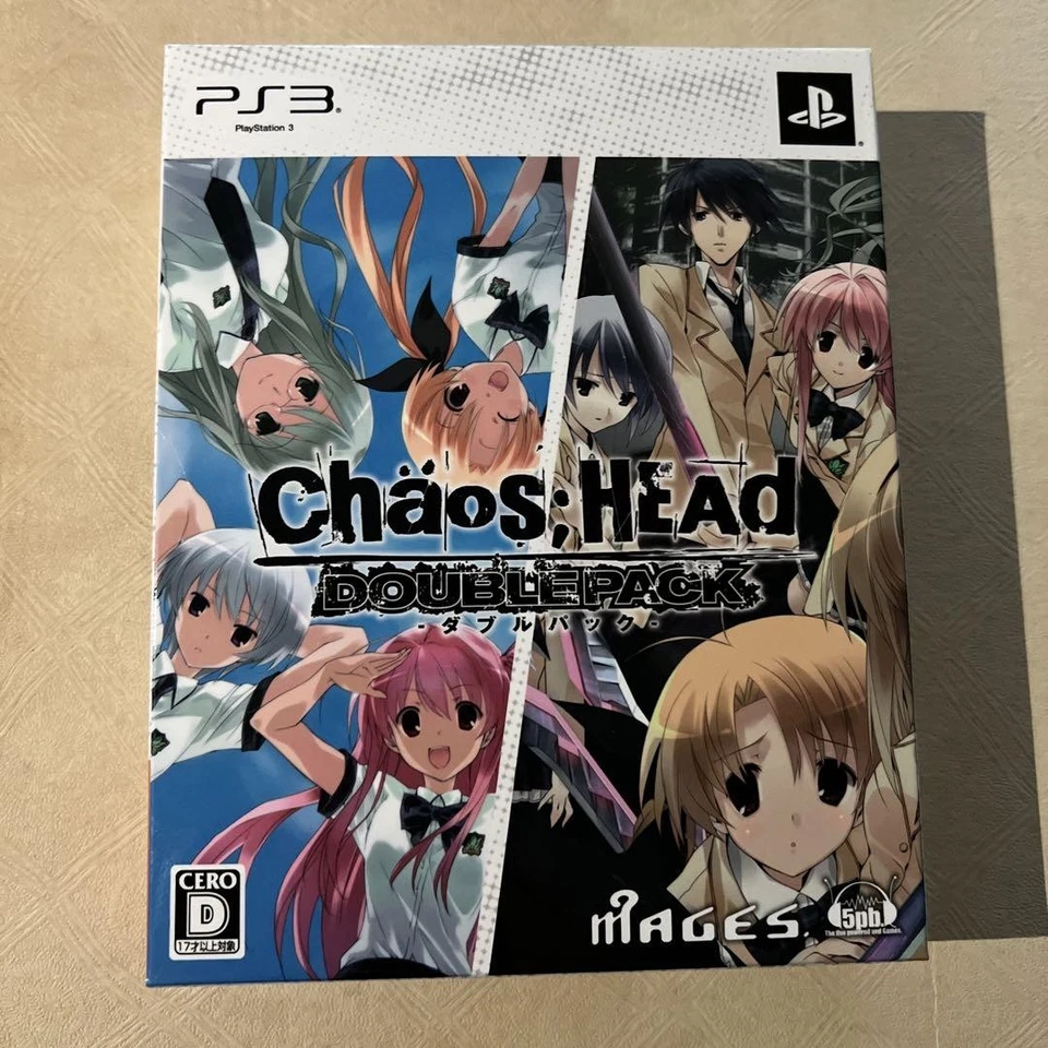 Chaos Head двойной пакет программное обеспечение для видеоигр PS3 импорт из Японии Playstation 3 - Изображение 1 из 4