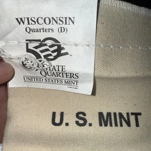 Wisconsin State Quarter 2004-D Extra Leaf? Unopened Bag - Picture 1 of 3