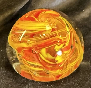 Feuerglas Briefbeschwerer - Bild 1 von 3