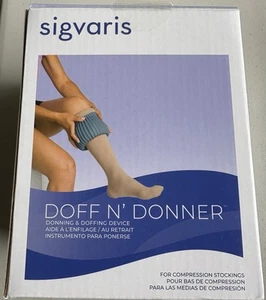 Sigvaris Doff N' Donner Kompressionsstrumpf Sockenhilfe Anziehgerät VERSIEGELT Neu - Bild 1 von 3