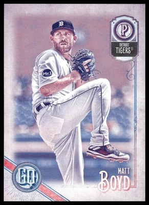 2018 Topps Gypsy Queen #34 Matt Boyd Missing Black Plate [GOATCARDS] - Image 1 of 2