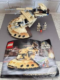 LEGO 7155 Trade Federation AAT Complete 2 Droids Instructions Star Wars 2000