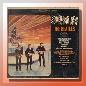 The Beatles Something New LP, Capitol ST-2108 Vinyl Record Album - Picture 1 of 9
