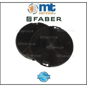 KIT 2 FILTER AKTIVKOHLEHAUBE Ø150 H16 KOMPATIBEL FABER 112.0067.944  - Bild 1 von 1