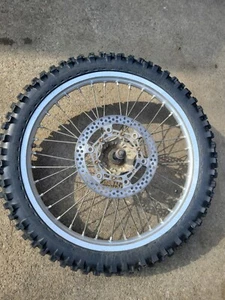 2005 YAMAHA WR450F Front wheel COMPLETE AXLE WR426F YZ125 YZ250 YZ426F YZ450f - Picture 1 of 13