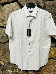 HART SCHAFFNER MARX Checked Short Sleeve Woven Shirt Mens M,L,XL NWT$89 ST5WH411 - Picture 1 of 4