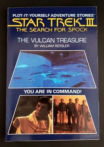 Star Trek III La Búsqueda de Spock: El Tesoro Vulcano Rotsler 1984 Como Nuevo - Imagen 1 de 2