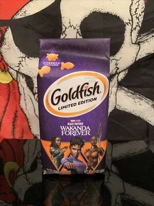 Black Panther 2: Wakanda Forever - LE Limited Edition Goldfish Crackers 6.6 oz - Picture 1 of 4
