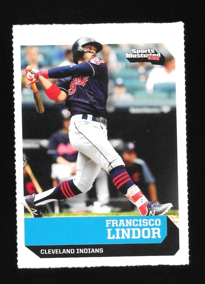 2018 Sports Illustrated SI SIFK for Kids baseball FRANCISCO LINDOR Indians - Image 1 of 1