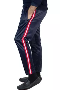 Mens Active Athletic Casual Tricot Open Bottom Sweatpants with Pockets Pack of 3 - Picture 1 of 34
