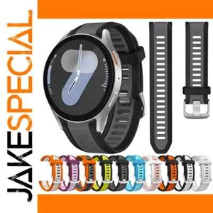 Two-Tone Silicone Strap for Samsung Galaxy Watches - Zdjęcie 1 z 25