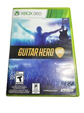 Guitar Hero Live (Microsoft XBOX 360, 2015) No Manual. Tested and working