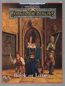 Book of Lairs Forgotten Realms Advanced Dungeons and Dragons AD&D - Picture 1 of 1