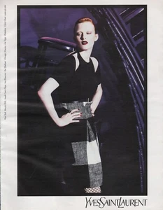 2007 Original YVES SAINT LAURENT Women's Fashion Clothing & Accessories Print Ad - Picture 1 of 1