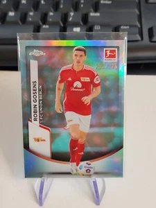 2024 Topps Bundesliga Robin Gosens #5 Aqua BUBBLE Refractors /275 - Picture 1 of 2
