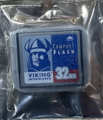 VIKING Interworks 32MB COMPACT FLASH 130482 Nos Surplus - Image 1 of 3