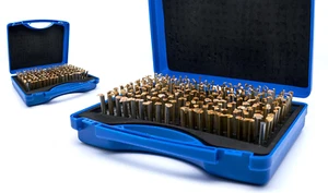 190 PCS M1 (0.061-0.250") Minus Steel PIN GAGE Set ;Plastic CASE (M1-0.061-0.... - Picture 1 of 12