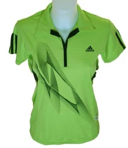 Nuevo con etiquetas Auténtico Para mujeres Adidas Polo Camiseta Prenda para el torso Grande Elastizada Gimnasio Correr Deporte - Imagen 1 de 3
