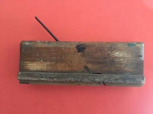 VINTAGE OHIO TOOL WOOD MOLDING PLANE 9TT removable blade 9.5" x 3.5" x 1.5" - Picture 1 of 5