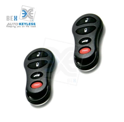 2 Llavero de coche remoto para GQ43VT17T Dodge Viper 2003-2008 Intrepid 1998-2004 Foto 1 de 3