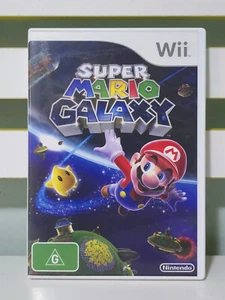 Nintendo Wii Super Mario Galaxy PAL Edition Complete! 2007 G Platforming Game - Picture 1 of 7