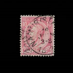 Belgium, Scott 52, King Leopold I, 1884-1885, used, 108994 - Picture 1 of 2