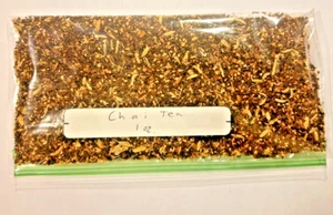 Chai Black Tea 1 Oz. USDA Certified Organic Kosher Cut Loose Herb Fair Trade - Picture 1 of 11