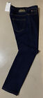 NWT $1100 Gucci Men Softened Washed Denim Slim Fit Jeans Pants DK Blue 34 US