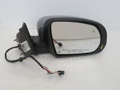 2014-2021 Jeep Cherokee Right RH Side View Mirror Heated Blind Spot OEM Silver - Изображение 1 из 4
