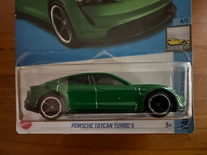 NEW 2023 Hot Wheels PORSCHE TAYCAN TURBO S Factory Fresh SERIES RARE Racing - Picture 1 of 4