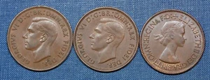 Great Britain 3 Pennies 1950, 1951, 1953 - Picture 1 of 2