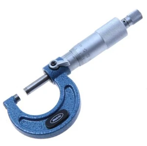 Puntas de carburo métricas de precisión de grado profesional micrómetro de 25 mm/0,01 mm - Imagen 1 de 3