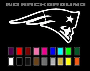 New England Patriots Decal Sticker Football Team Vinyl - Car Window Wall Decor - Bild 1 von 20
