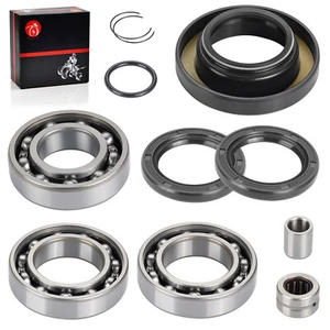 Rear Differential Bearing & Seal Kit for Honda Foreman 450 TRX450 FE FM 4x4 ES S - Picture 1 of 11