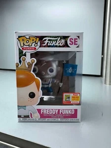 Funko Pop! Freddy as Space Robot Silver Chrome 18' SDCC Con Sticker LE SE - Picture 1 of 1