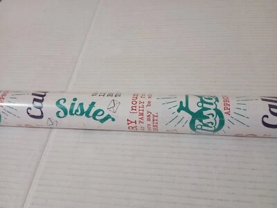 Missionary Elder Sister Gift Wrap Paper Roll LDS Mormon Farewell Homecoming - Image 1 of 4
