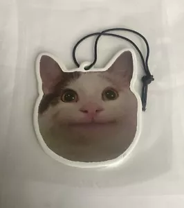 2 Car Air Fresheners! • Polite Cat Meme • Ollie • Perfect For Car/Office/Dorm - Picture 1 of 3