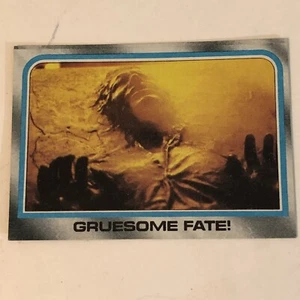 Empire Strikes Back Trading Card #207 Gruesome Fate Han Solo - Foto 1 di 2