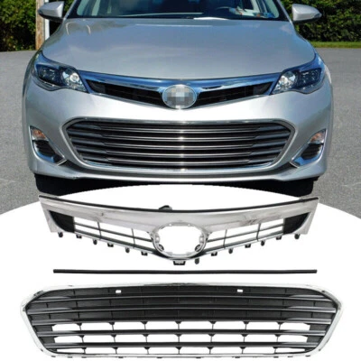 Parachoques capó delantero para Toyota Avalon 2013 2014 2015 parrilla superior parrilla inferior 2 piezas Foto 1 de 4