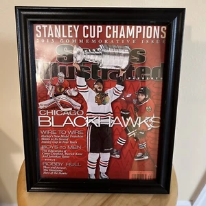Cubierta ilustrada deportiva de la Stanley Cup 2013 (enmarcada) - Imagen 1 de 2