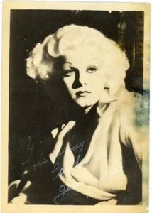 Jean Harlow - Signiertes Vintage Original Foto - Bild 1 von 1