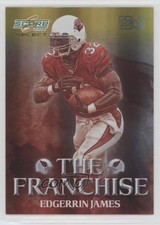 2008 Score Select The Franchise Gold Zone /50 Edgerrin James #F-20 HOF