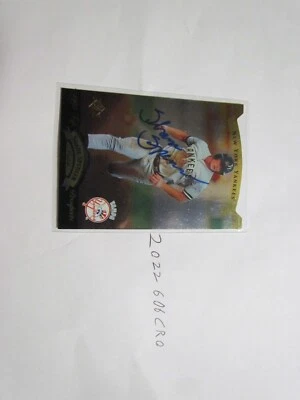1996 Upper Deck SP Shane Spencer Signed Baseball Card  - Image 1 of 2