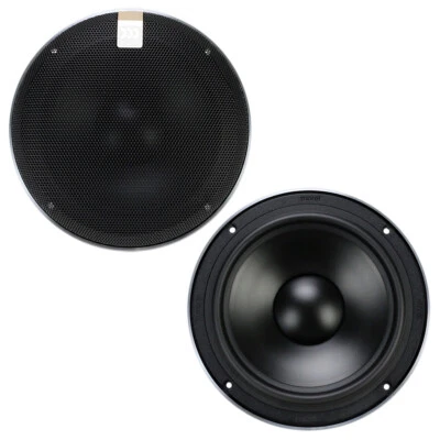 Morel Hybrid MW6 MKII 6-1/2" Component Speakers 140W 4-Ohm Car Audio Comp NEW