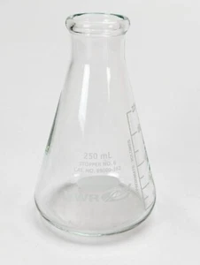 VWR 250ml Glas Erlenmeyer Schmalmundkolben 89000-362 12er-ER-PACK NEU - Bild 1 von 5