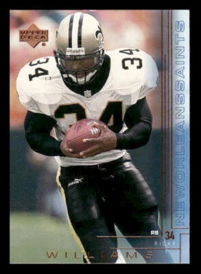 2000 Upper Deck #128 Ricky Williams New Orleans Saints - Image 1 of 2