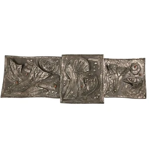 Abstract Mid Century Metal Wall Art Sculpture Duane Johnson Wildweed CO 27" MCM - Picture 1 of 24