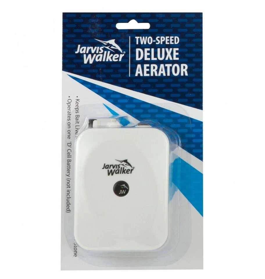 Jarvis Walker 2 Speed Aerator Pump -Battery Operated with Air Hose and Air Stone - image 1 of 1