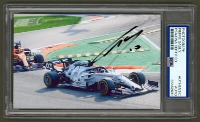 Pierre Gasly Signed Photo (PSA) 1st Formula 1 Win Italian Grand Prix 2020 F1 - Image 1 of 2